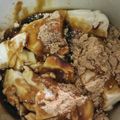 ぽーころにゃろ's cooksnap of when they made 超簡単ヘルシーおやつ！黒蜜きな粉がけ豆腐.