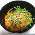 クックIJZ0B4☆'s cooksnap of when they made 作り置き♪人参ピーマンのめんつゆ炒め♪.