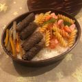 ラクラクダ's cooksnap of when they made ✽新ごぼうの八幡巻✽.
