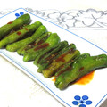 tennisnoah's cooksnap of when they made 超簡単おつまみ！焼きししとう.