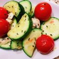 ☆パッセりん☆'s cooksnap of when they made ズッキーニとササミとトマトのバジル炒め.