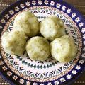 ヌーシ's cooksnap of when they made ポテトとバジルの茶巾.