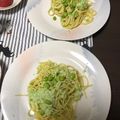 Campanilla's cooksnap of when they made 超簡単！「枝豆のクリームパスタ」.