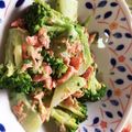 猫のミイヤ's cooksnap of when they made ブロッコリーの鮭マヨ和え.