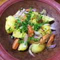 Nilmini's cooksnap of when they made ☺フライパン１つで簡単ジャーマンポテト☺.
