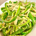 クックY94UPH☆'s cooksnap of when they made 切って5分！ピーマンとミョウガの胡麻和え.