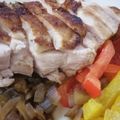 AiYuKE's cooksnap of when they made 鶏胸肉ステーキ〜ニンニク玉ねぎソース.
