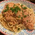 ＊Ｈａｎａｋ０＊'s cooksnap of when they made カニ缶で＊簡単トマトクリームパスタ.