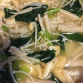 んりおか's cooksnap of when they made 小松菜とえのきと薄揚げの煮物.