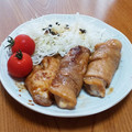 msft5632's cooksnap of when they made とろ〜りチーズと大葉の肉巻き.