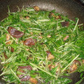 atsugon1217's cooksnap of when they made 生しいたけと水菜の炒め物.