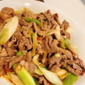 らがぶーりん's cooksnap of when they made ラム肉と長ネギの中華炒め.