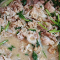じゅんころりんりん」's cooksnap of when they made 豚肉と小松菜のみそマヨ炒め.