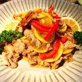 イシポン's cooksnap of when they made ズッキーニと豚バラ肉のさっぱり炒め.