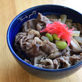 Miiyasusho's cooksnap of when they made 牛丼（めんつゆ塩分控えめ).