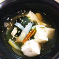 ずーみん153's cooksnap of when they made 豆腐とワカメの和風スープ.