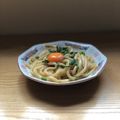 masa0508's cooksnap of when they made 簡単！時短！油そば風うどん！.