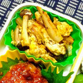 nosso's cooksnap of when they made カレー風味のいろいろ卵炒め.