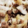 オージー子's cooksnap of when they made ひき肉・キャベツ消費に♪簡単 ソース炒め.
