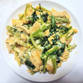pucyipan's cooksnap of when they made 小松菜卵とじ♪簡単薬膳卵丼半熟卵.