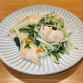 かなりんココりん's cooksnap of when they made 鶏むね肉と水菜のあっさり炒め.