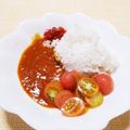 ぱふ's cooksnap of when they made 最強カレー！トッピングはトマト☆.