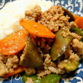 rie0x0's cooksnap of when they made なすとひき肉の簡単炒め物.