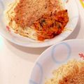 たかみん☆'s cooksnap of when they made 夏バテ防止①簡単キムチツナ納豆そうめん.