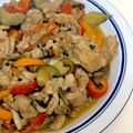 のらむーちょ's cooksnap of when they made ビールが進む‼豚茄子のスタミナ炒め.
