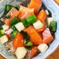 スノーディッシュ's cooksnap of when they made サーモンのネバネバ和え.