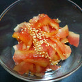 ヒロぴ～'s cooksnap of when they made 超簡単！スイカの皮の中華風浅漬け.