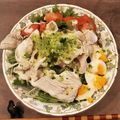 おすわりつんこ's cooksnap of when they made 冷凍きゅうりのすりおろし豚しゃぶサラダ.