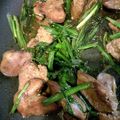 くらちこ's cooksnap of when they made 鶏レバーのレバニラ炒め.