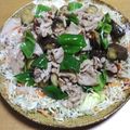 55才のおじさん's cooksnap of when they made ビールが進む‼豚茄子のスタミナ炒め.