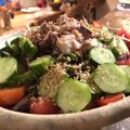 わかばのあおちゃん's cooksnap of when they made ゴーヤと鯖缶のおつまみサラダ.