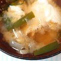 えびえり's cooksnap of when they made にらたま味噌汁.