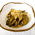 ＠迷子＠'s cooksnap of when they made ナスとエノキのゴマ油炒め.