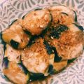 ココちゃむ's cooksnap of when they made 茄子だけ！レンジだけ!ナスの胡麻マヨ醤油.