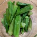 ポメちょん's cooksnap of when they made 超簡単!!オクラのだし漬け.