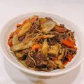 ゆにこーん☆'s cooksnap of when they made ご飯がススム♡牛肉とゴボウの甘辛煮.