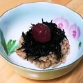 桜月❀咲良mommy's cooksnap of when they made *梅ひじき納豆*.