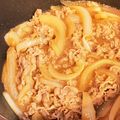 Ayugom's cooksnap of when they made 温玉乗せ♡基本の簡単本格牛丼.