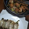 まちぅ's cooksnap of when they made 大人おつまみ★白菜×焦がし豚肉ロール.