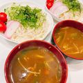 ゆにこーん☆'s cooksnap of when they made シーチキンカレーつけ麺.
