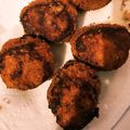 あやちゃんこ＊'s cooksnap of when they made 元ステーキ職人考案！肉汁大洪水メンチカツ.