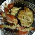 ファニちゃん's cooksnap of when they made お弁当になすとウインナーのマヨネーズ焼き.