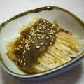 naoming's cooksnap of when they made 千切り大根の胡麻とろろ昆布ダレ。.
