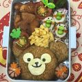 canelé032's cooksnap of when they made 簡単ダッフィーのキャラ弁.