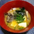 辰夫女子's cooksnap of when they made 雑な男料理：メバルのアラの味噌汁！！.