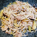 ゆるゆるダイエット's cooksnap of when they made 簡単、なすともやし豚こまのマヨポン炒め。.